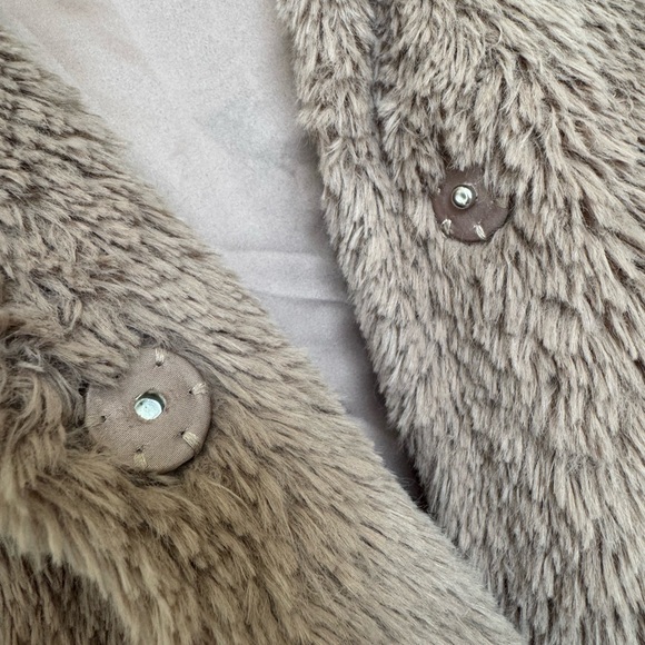 Kenneth Cole Tan Teddy Jacket Classic Style Size M - Picture 6 of 10